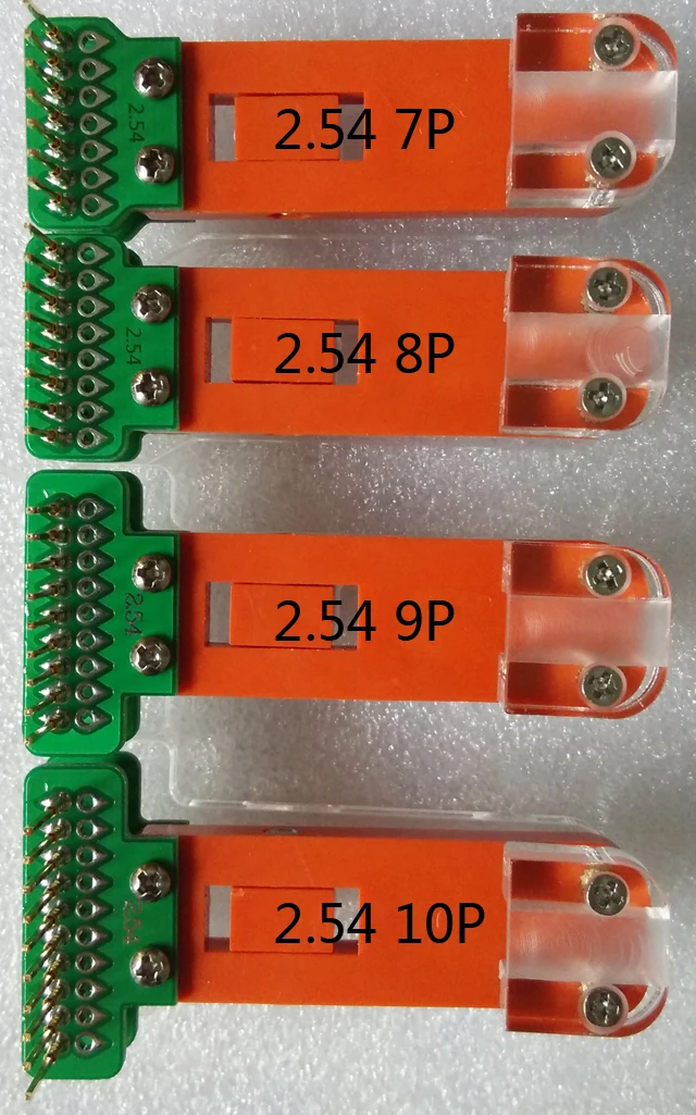 Тест Fram PCB клип зонд программы сжигания 2,54 2,0 1,27