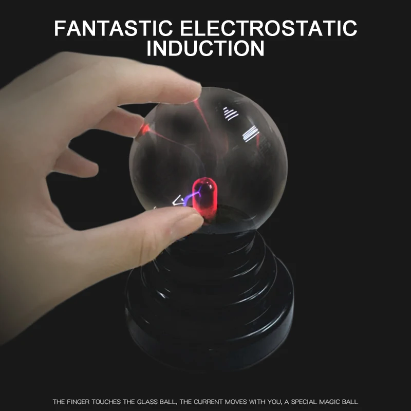 USB Led Волшебная атмосфера электростатический ионный шар ночной Светильник для дома Рождественская вечеринка Хэллоуин Декоративный светильник s ночной Светильник s