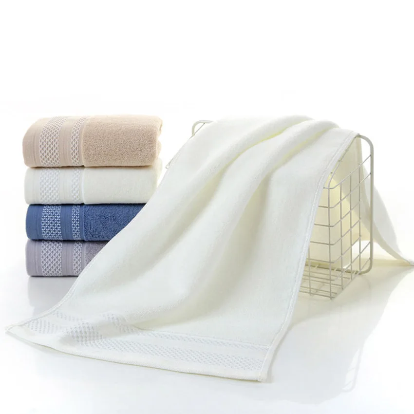 Soft Face Towel Cotton Geometric Thick Home Hotel Spa for Adults Kids Water Absorption Towels Serviette Asciugamano Recznik