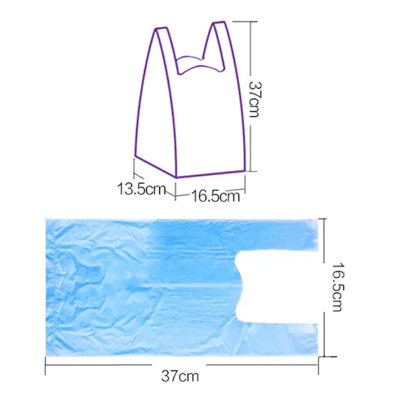 

Diaper Rubbish Bag garbage bag baby Eco Disposal Nappy Bags With Tie Handles -2 x Packs of 90 (Total 180 Disposal Bags)