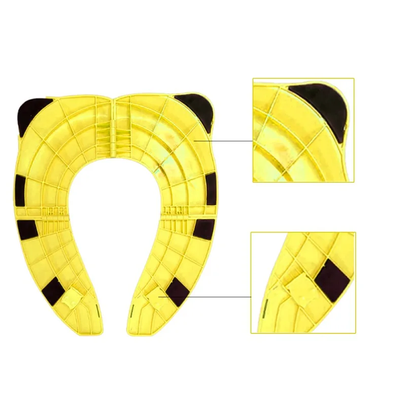 Новинка, Складывающийся горшок для путешествий для малышей, переносное сиденье для унитаза, чехол для сиденья, подушка для детского стула