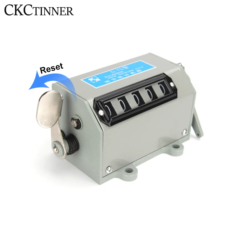 Value Collection - 5 Digit Mechanical & Digital Display Counter | MSC Direct D-70 D70 Mechanical Counter 5-Digit Punch Machine Design Resettabl
