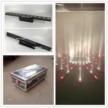 

(4pcs+flycase) Magic dj warm white beam bar 12x5w dmx pixel led bar wash wall light bar led rgb lyre