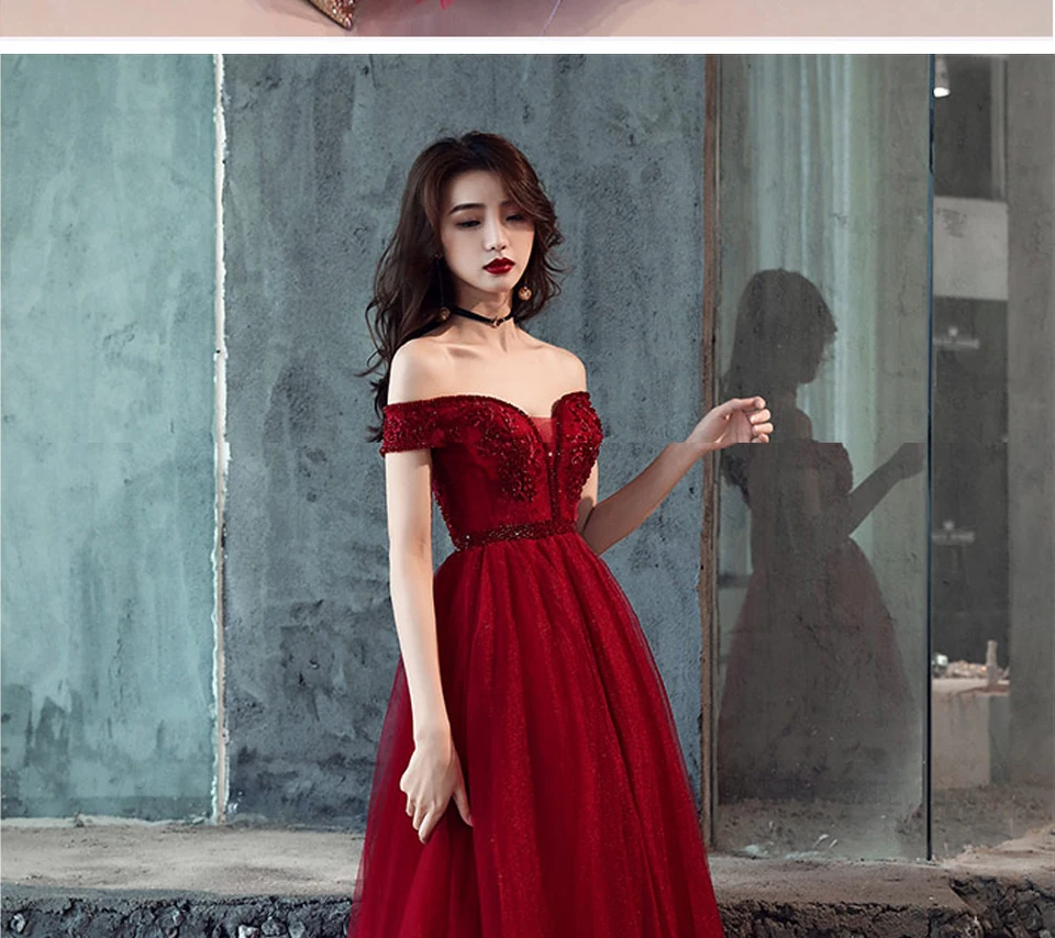 LAMYA банкетные вечерние платья с бисером и длинным v-образным вырезом vestido de festa, большие размеры, кружевное платье с аппликацией для выпускного вечера