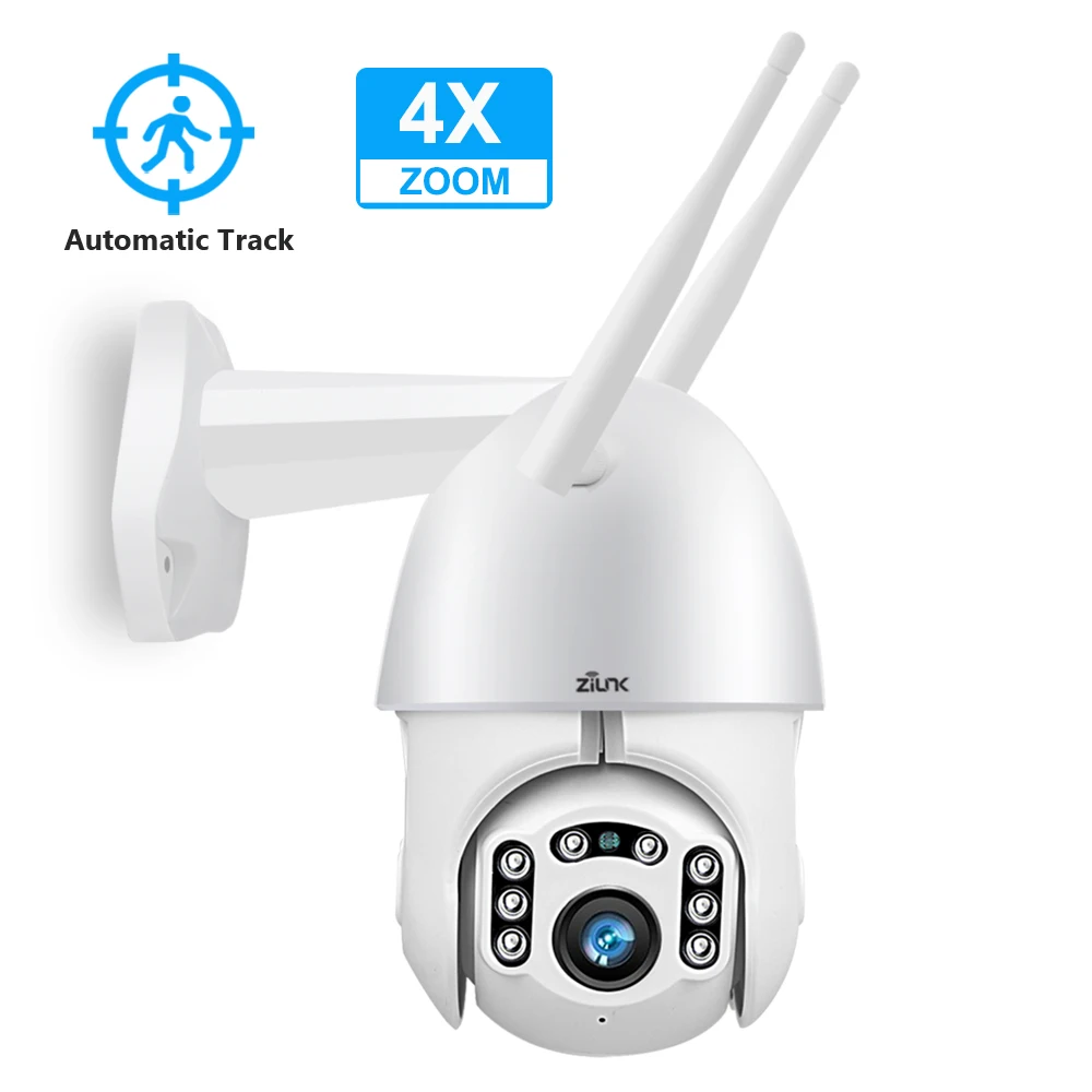 IP Камера уличная с Wi Fi PTZ 1080P 4 кратное увеличение|Камеры видеонаблюдения| |