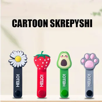 

Skrepyshi Strap Cartoon Skrepyshy From Magnit Zombyshy For Children Interesting DIY Toy Cable Storage Organizer Creativity Goods