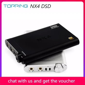 

Original Topping NX4 DSD XMOS-XU208 DAC ES9038Q2M chip Portable USB DAC DSD Decoder Amplifier