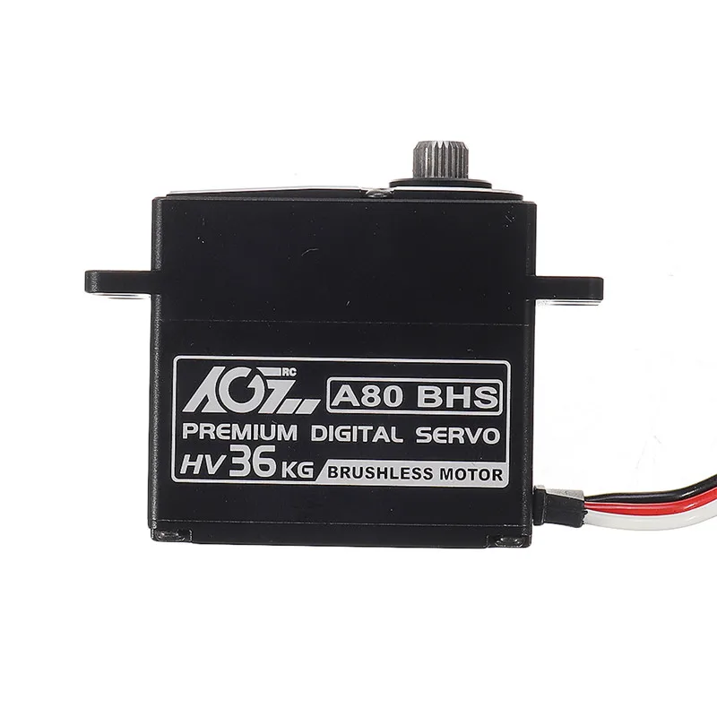 1 шт. AGF A80BHS 36 кг HV с бесщеточным двигателем металлическая передача цифровая сервопривод для 450-600 класс головка с автоматической блокировкой RC вертолет RC «Робокар Поли»