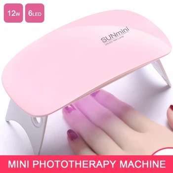 

Nail Dryer UV LED Light Portable USB Cable Home Nail Polish UV Gel Varnish Dryer Nail Art Tool 5 Color