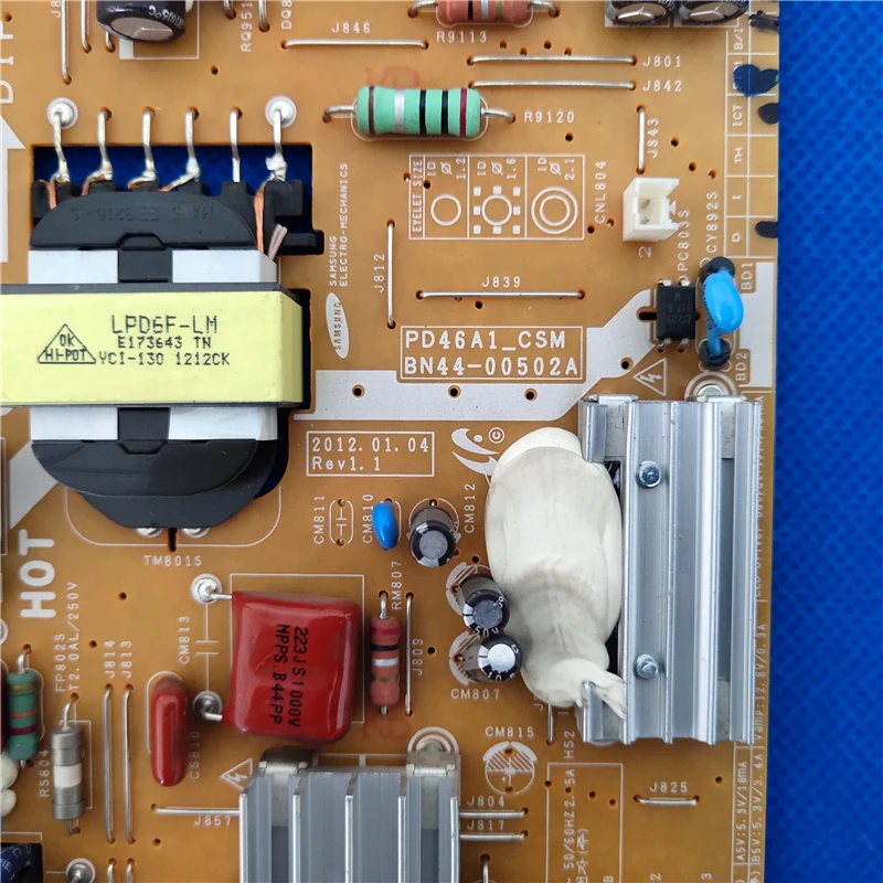 Bn44-00502e para Placa de Alimentação Teste Samsung Un40es6100 Un46es6100 Un46es6100f Un40es6003f Bom Bn44-00502a Un40es6100f - Image 3