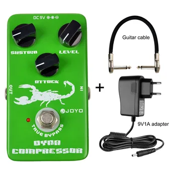 

JOYO JF-10 Dynamic Compressor Effects Guitar Pedal Low Noicetrue And True Bypass Guitar Accessories Mini Guitar Effect Pedals