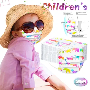 

Disposable Face Mask 2020 Top Scarf Children's Dustproof Mouth MaskIndustrial 3Ply Ear Loop Non-woven Mask Mascarilla Mascherine