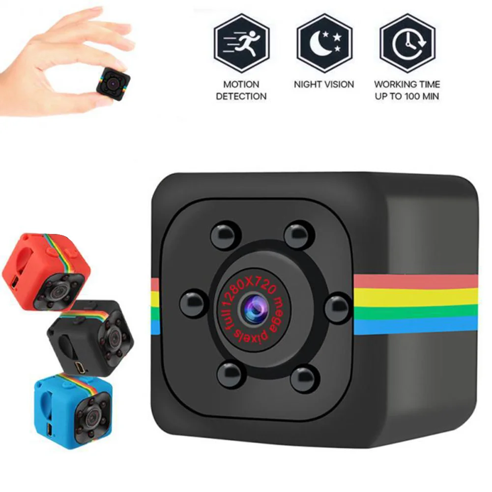 SQ11 Mini Camera 1080P Full HD Night Vision Motion Detection DVR DV Sensor Drone Micro Camcorder | Электроника