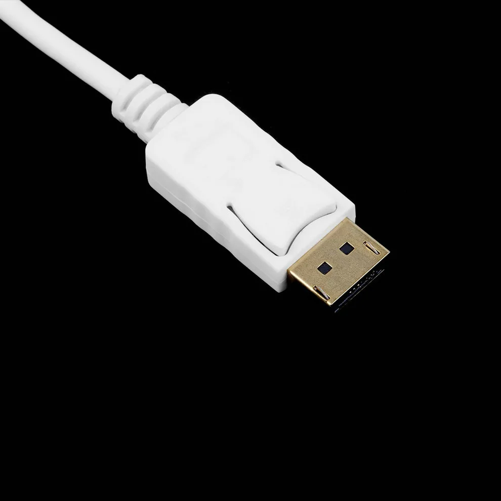 Горячий 3 в 1 порт дисплея DP штекер HDMI/DVI/VGA Женский адаптер для ПК ноутбука