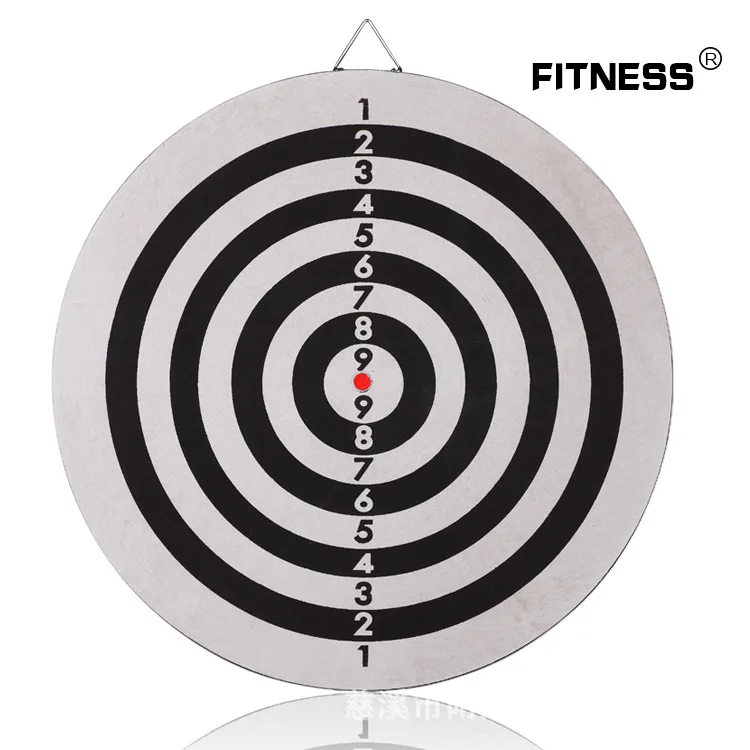 

18-Inch Flocked Dart Plate Double-Sided Flocked-Printed Logo Dart Board Set