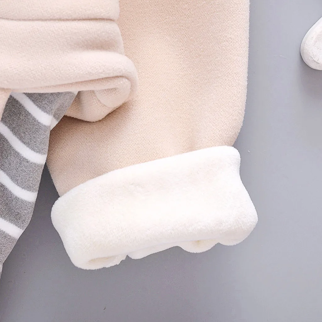 Платье с длинными рукавами и капюшоном для маленьких девочек vestido infantil/Повседневные хлопковые платья-свитера в полоску с бантом зимняя одежда для маленьких девочек