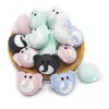 Cute-Idea 10pcs/lot Silicone Teether Beads BPA Free Cartoon Animals Chewable Teething Beads DIY Pacifier Chain Accessories Toys 5
