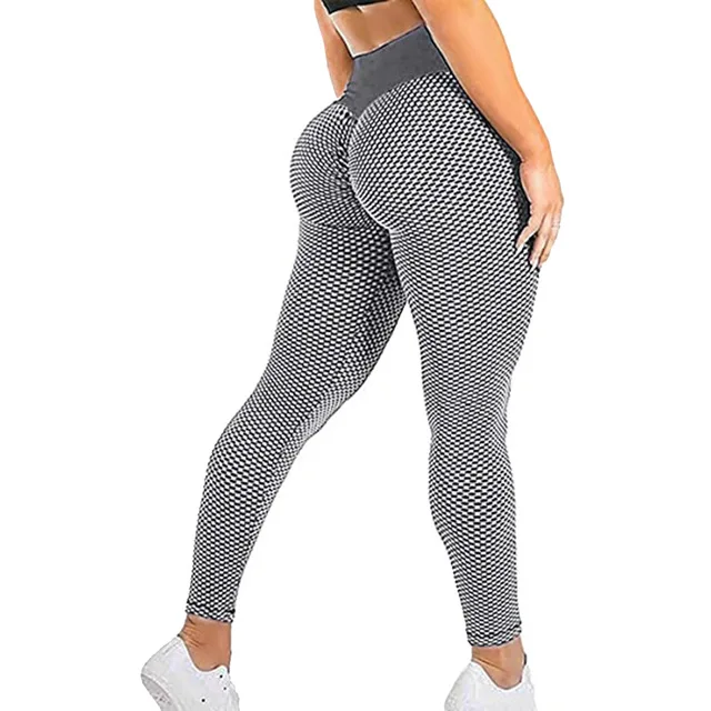 Thick High Waist Butt Lift Legging Form Fitting Gym Workout Fitness Tight  Pants