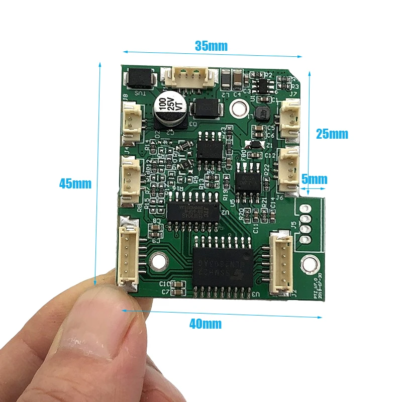 Cctv Security Ptz Ip Camera Pcb Board Module Pan Tilt Control Mainboard