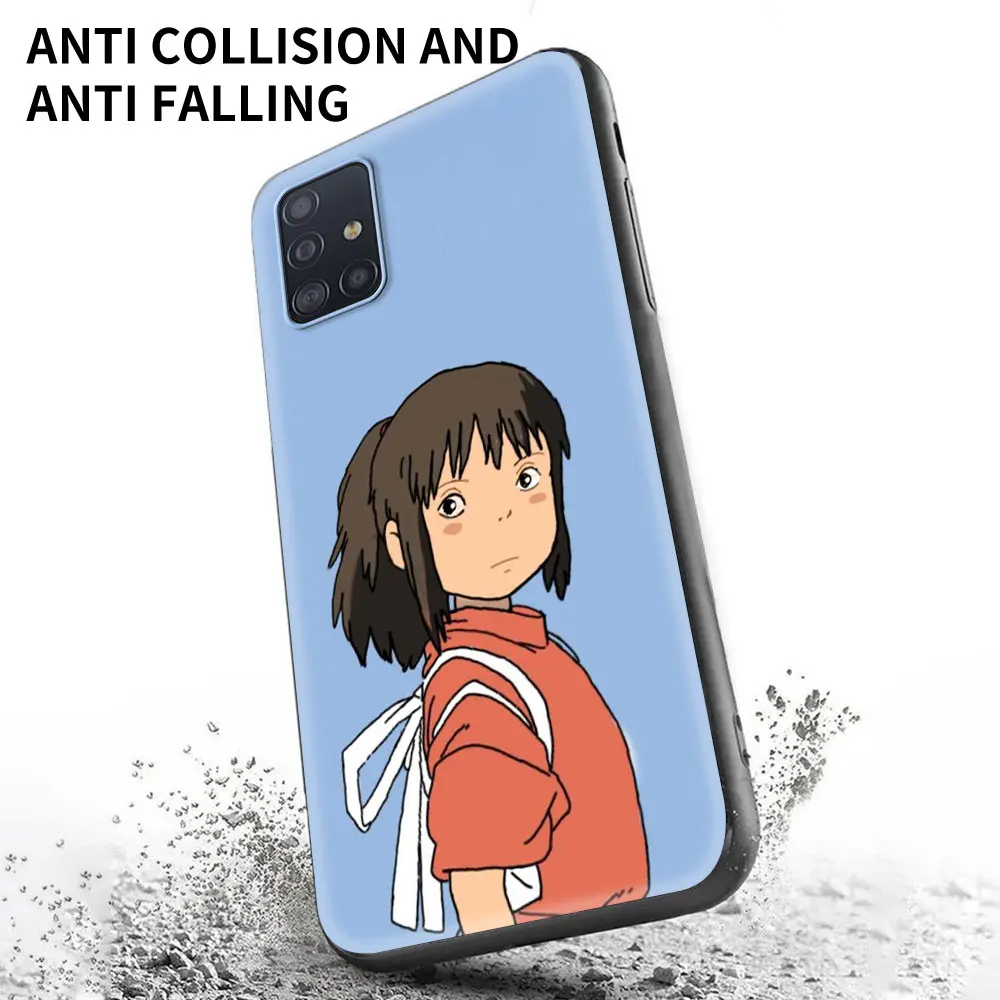Japan Anime chihiro Spirited Away Silicon Phone Case for Samsung Galaxy A51 A71 A21S A12 A11 A31 A52 A41 A32 5G A72 A02S Cover Japan Anime chihiro Spirited Away Silicon Phone Case for Samsung Galaxy A51 A71 A21S A12 A11 A31 A52 A41 A32 5G A72 A02S Cover