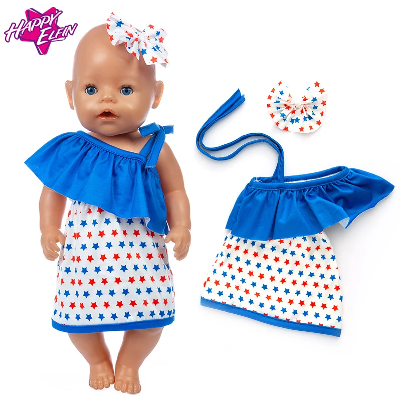 五星荷叶斜肩裙-主图05