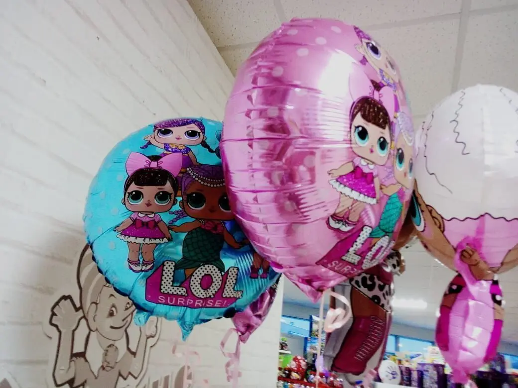 

Pleasantly LOLS balloon Doll Aluminum Film Balloon Aluminum Foil Balloon Baby Party Gift For Girls Balloon Inflatable Toys