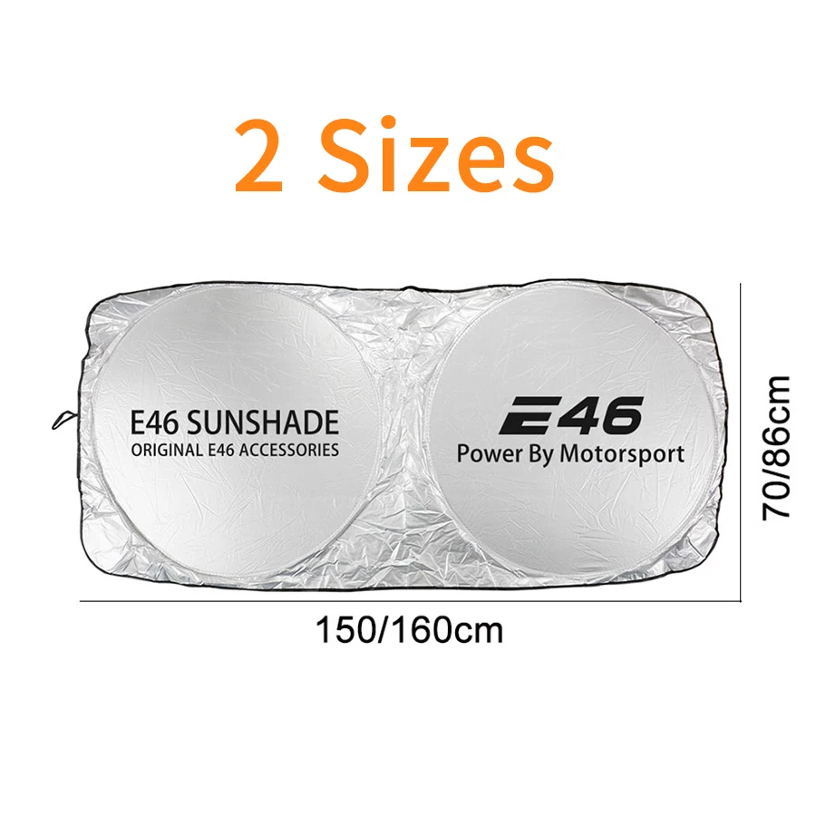 Auto Windshield Sunshade Cover Anti UV for BMW E39 E46 E60 E87 E90 E28 E30 E34 E53 E61 E70 E36 E91 E92 E62 E93 Car Accessories car sunshade windshield sunshade windshield sun shade