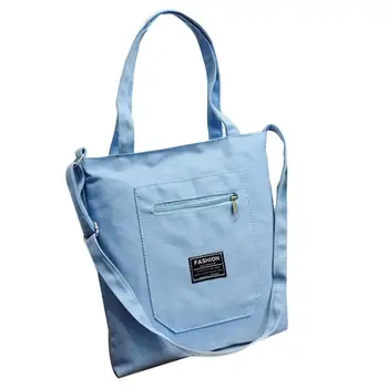 

Casual Women Solid Color Large Capacity Shopping Tote Crossbody Shoulder Bag