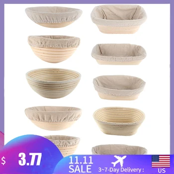 

Bread Fermentation Rattan Basket Country Bread Baguette Dough Mass Proofing Tasting Proving Baskets Supplies