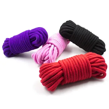 BDSM Bondage Cotton Rope 5M Role Play Sex Toys For Couples Erotic Harness Restraint Fetish Adult Games Slut Chastity Sexy Toys 2