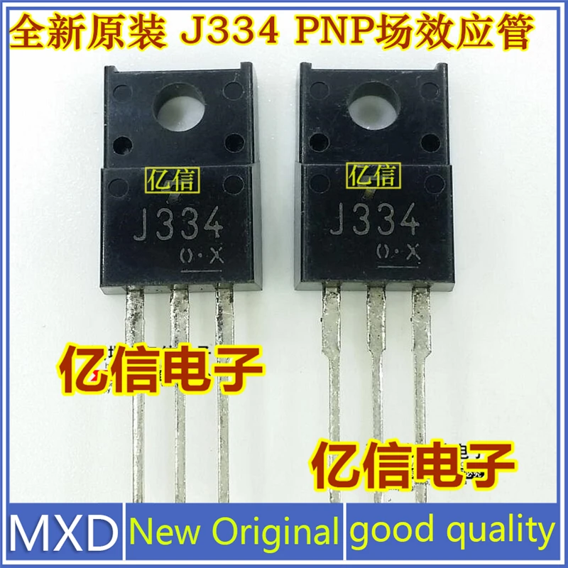 

5Pcs/Lot New Original J334 2SJ334 PNP Channel Field Effect Mos Tube TO220F in-line Insertion Good Quality