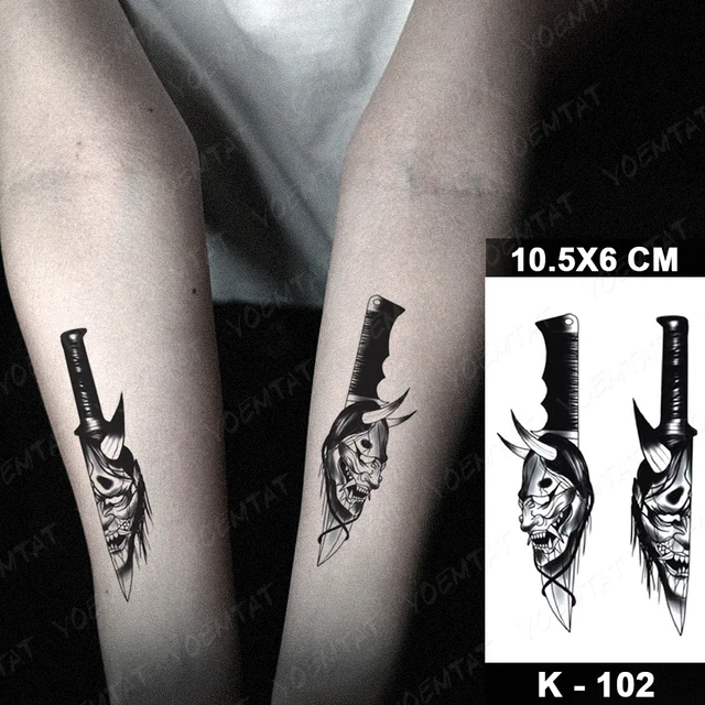 Waterproof Temporary Tattoo Sticker Small Simple Line Flower Flash Tatoo Cute Leaf Finger Wrist Fake Tatto For  Body Art Women 12-K102