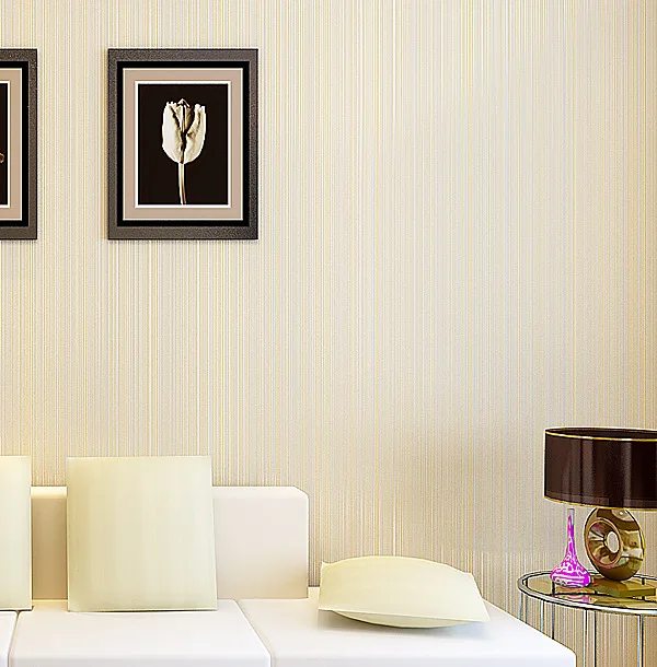

Thick Stereo Mould Proof Moisture-Proof Breathable Yarn Wallpaper Living Room Bedroom Library Wall-to-Wall Non-woven Wallpaper