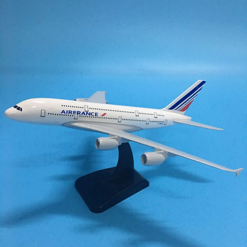 JASON TUTU 16 см Concord Air France модель самолета литая под давлением металлическая 1:400 Airbus 380