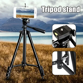 

New Extendable Adjustable Tripod Stand Mount Holder Clip Durable Camera Phone Holder Bracket DOM668