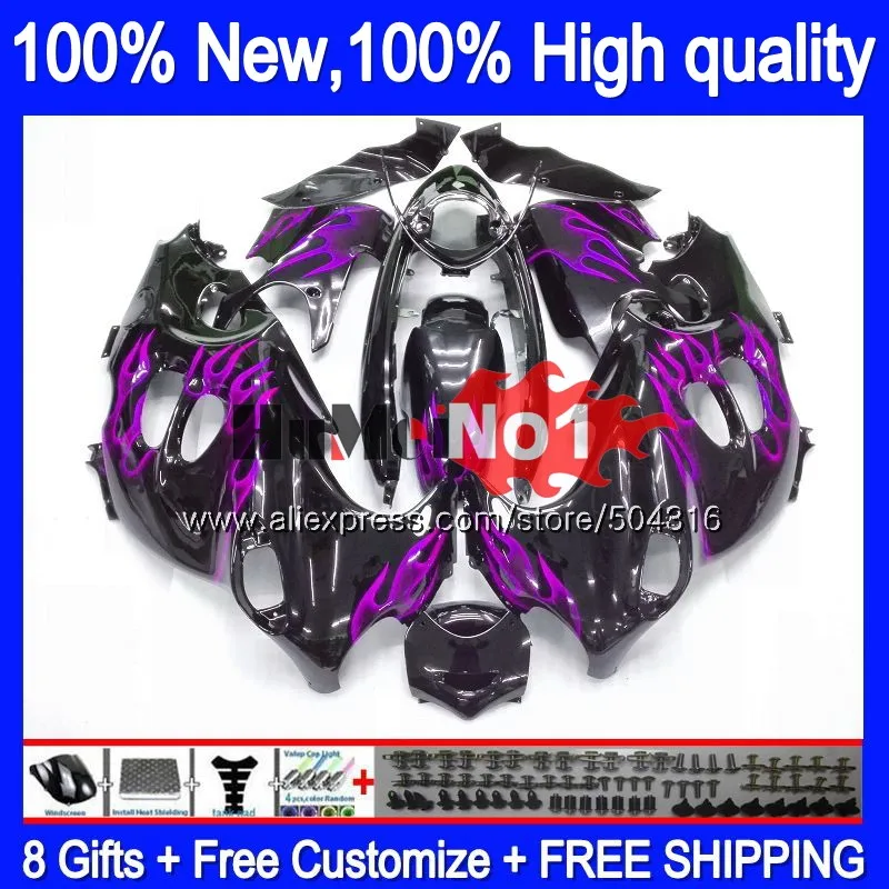 Корпус для SUZUKI Катана GSX750F GSXF750 2003 2004 05 06 07 13MC. 123 розовое пламя GSXF 750 600 GSXF600 03 04 2005 2006 2007 обтекатель