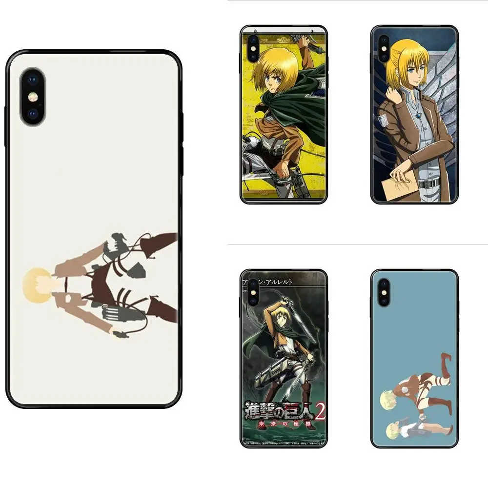 Мягкий ТПУ Модный Оригинальный для Redmi 3S 4X 4A 5 5A 6 6A 7 7A 8 8A 8T 9 9A K20 K30 S2 Y2 Pro Plus Ultra Attack On