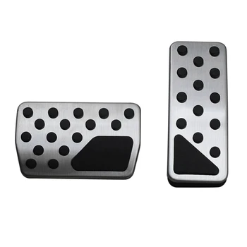 

2Pcs Metal car Gas Brake Pedal Cover for Jeep Grand Cherokee Dodge Durango 2011-2019