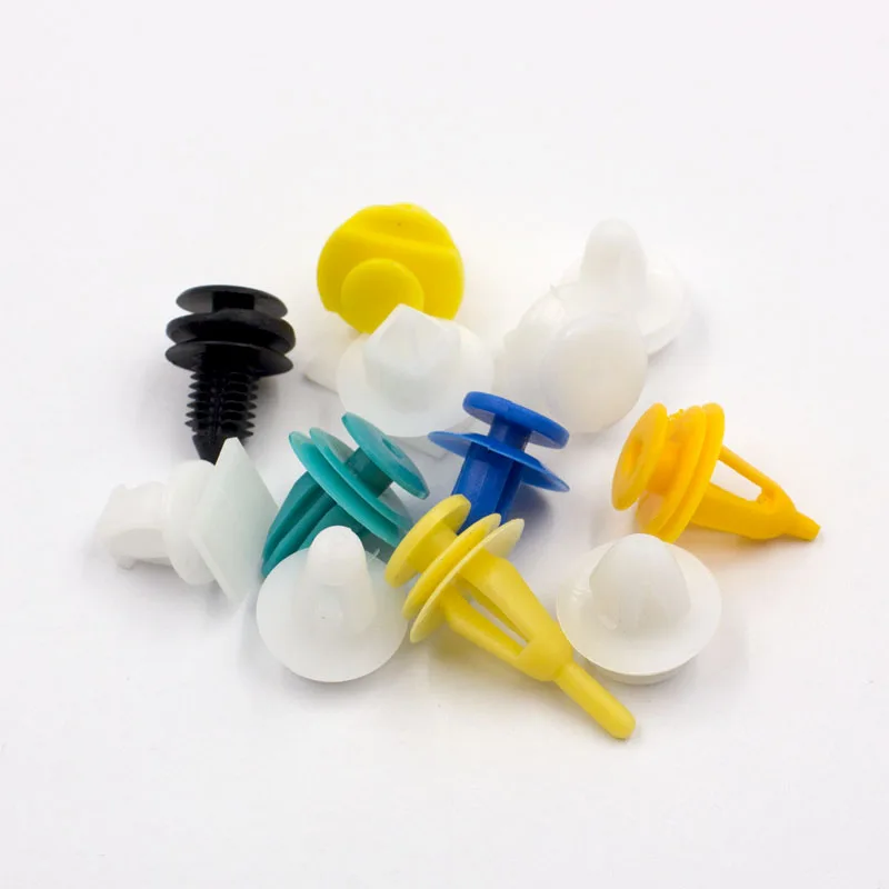 Plastic auto clips for all auto door panel roof cover bumper fender rivet