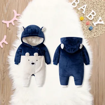 

New Born Baby Girl Boy Romper Clothes Newborn Unisex Baby Boy Winter Clothes Girl Romper Baby Cartoon Costume Jumpsuit Onesie