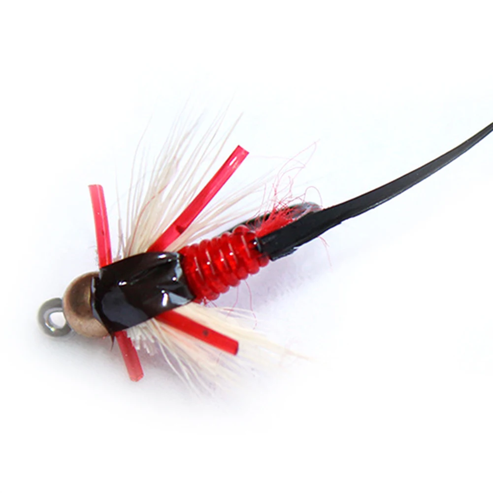 40Pcs Mini Fishing Artificial Lifelike Lure Moth Trout Dry Fly Shaped Crank Bait Insect Flies Hook Tackle