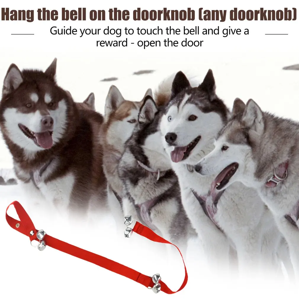 Креативная тренировочная веревочка для дверного звонка Pet веревочка для дверного звонка дверной звонок для собаки из будильника