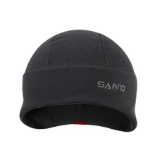 Новая популярная женская зимняя однотонная велосипедная мягкая теплая флисовая шапка утолщенная Военная армейская шапочка ветрозащитная уличная