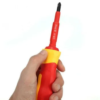 

8Pcs/Set Replacement Insulated Rods Screwdriver Electrical Electrician MultiFunctional Hand Tool Attachment