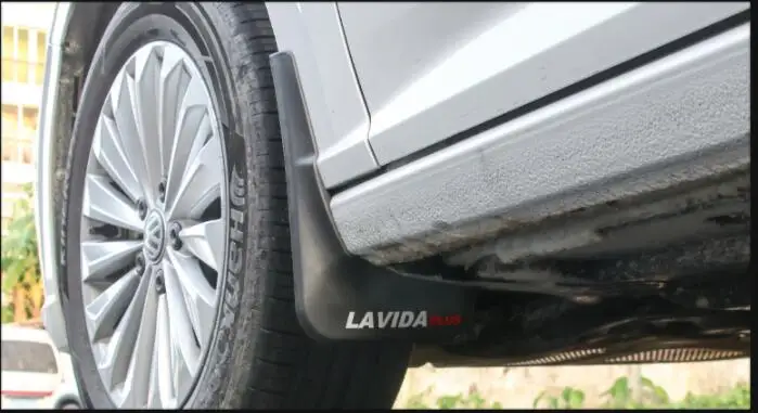 Высокое качество ABS пластик автомобильное крыло брызговики грязевые щитки подходит для Volkswagen 0819 Lavida plus Специальная модификация
