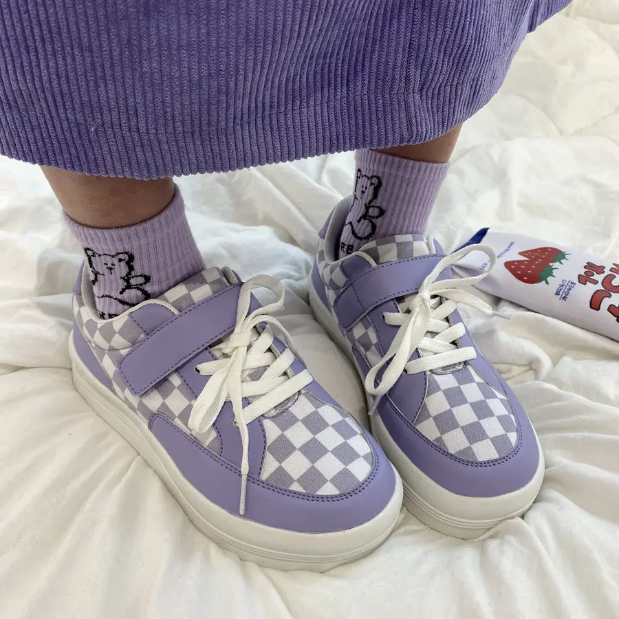 Spring and Autumn Women's Sports Shoes Lolita Kawaii Platform Casual Running Fashion Comfortable Lovely Sports Shoes
