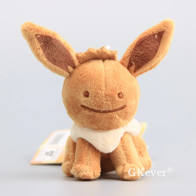 

Evee Rabbit Pendant kawaii Anime Eevee plush toys doll stuffed animals toys Bag Keychain pendant toys Children Gift 10cm
