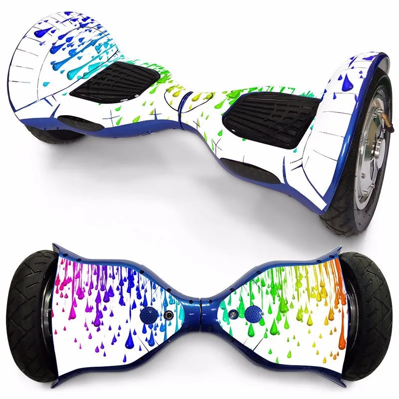 10 Inches 2 Wheels Self Balancing Electric Scooter Hoverboard Wrap Cover Sticker Protecter Mini Hover Colorful Decoration PaperTN-SBW10inch-0110