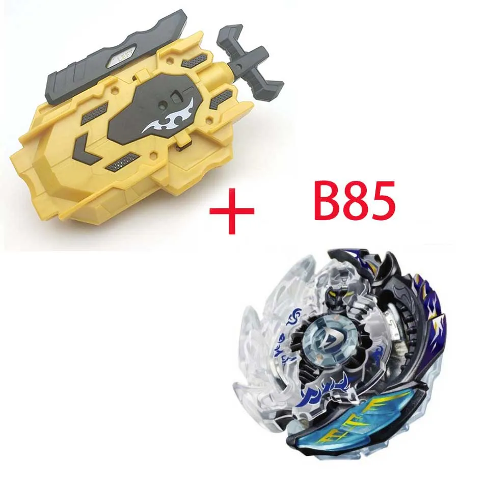 Beyblade Burst B129 CHO-Z VALKYRIE. Z. Ev с левым и правым двухсторонним пусковым устройством, металлический бустер, топ стартер, гироскоп, спиннинговая игрушка для боя - Цвет: B85