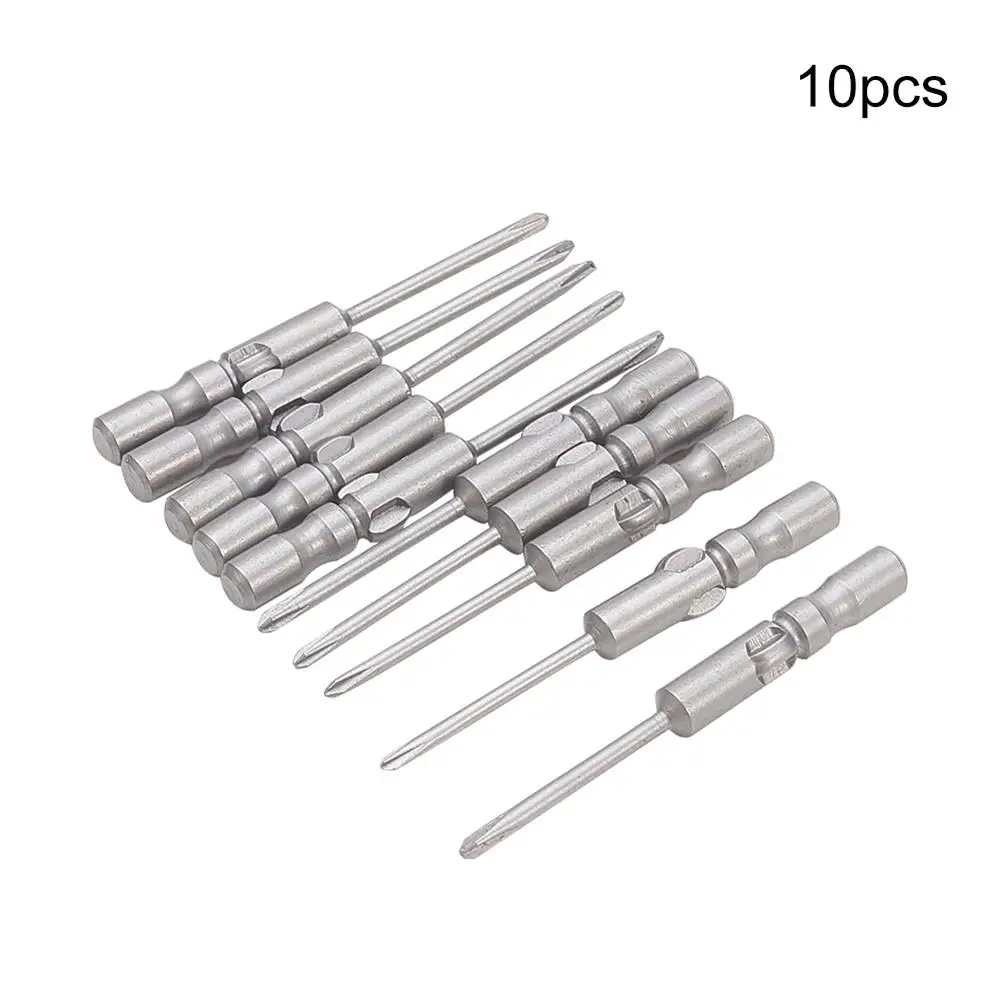 1.5PH00 10 шт. отвертка Philips Bits S2 скрещенная головка 40 мм Длина 4 мм Диаметр Круглый хвостовик магнитные биты 1.5PH00 2.5PH0 3PH1 4PH2 2PH0 - Цвет: 1.5PH00